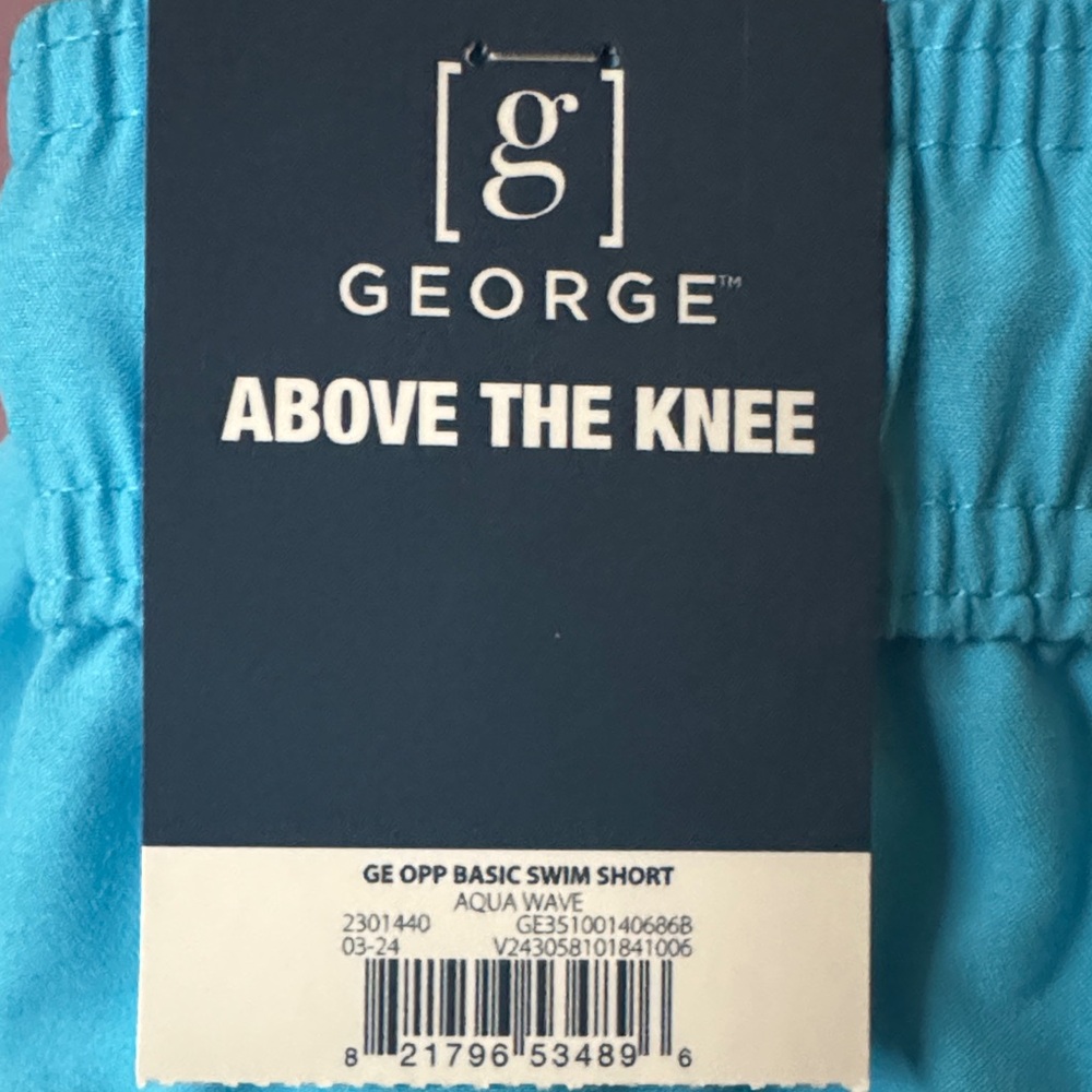 George Aqua Wave Swim Shorts